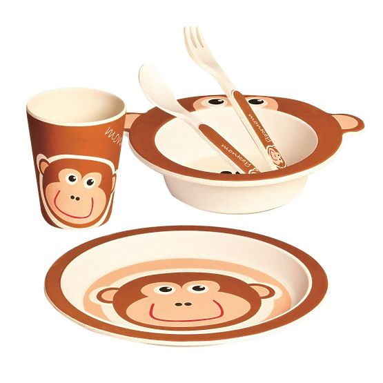 Set de mese din bambus Monkey