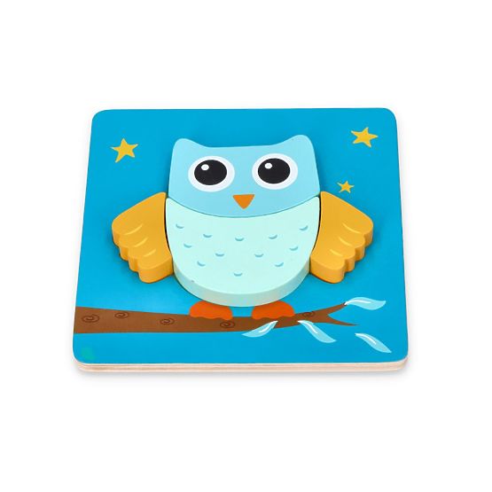 Set de patru puzzle-uri cu animale