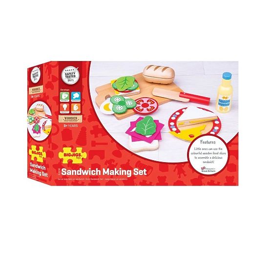 Set de sandvișuri Bigjigs Toys