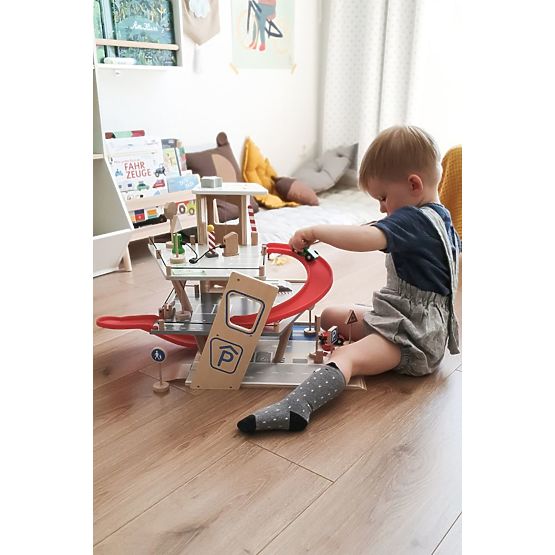 Set de semne de circulație din lemn