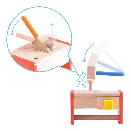 Set de unelte Wonderworld pentru cei mici