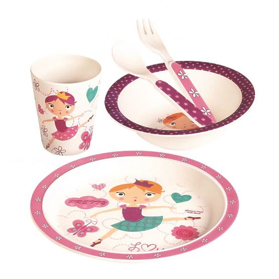 Set de vase și tacâmuri – model cu dansatoare 