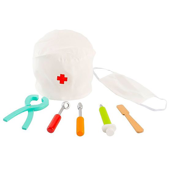 Set dentist geantă cu 7 accesorii pentru copii ECOTOYS