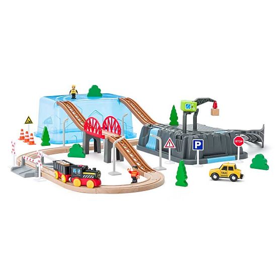 Set feroviar Mină 63 de piese