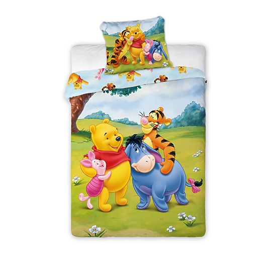Lenjerie de pat pentru copii Winnie the Pooh 033