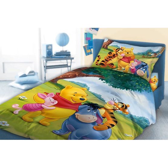 Lenjerie de pat pentru copii Winnie the Pooh 033