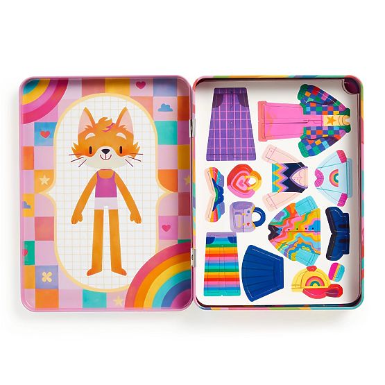 Set magnetic Mudpuppy Îmbrăcatul în culorile curcubeului