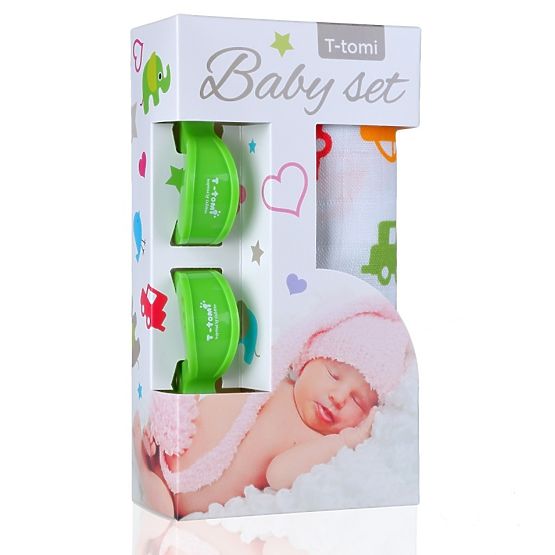 Set pentru bebelus – invelitoare si agataori
