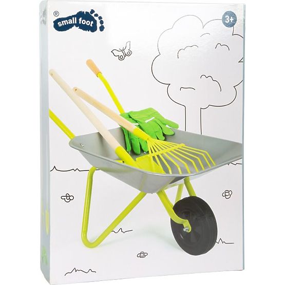 Set pentru grădinar Roabă + Unelte + Mănuși