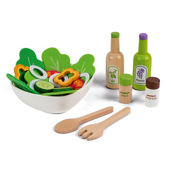 Salata de lemn cu bol