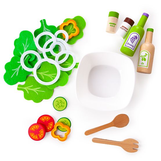 Salata de lemn cu bol