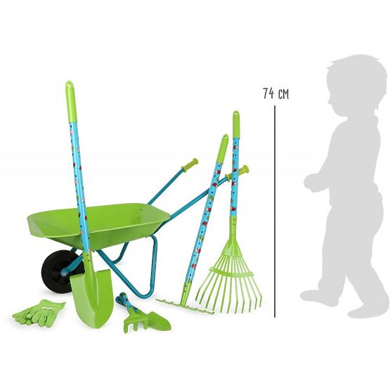 Set unelte de gradina cu roti