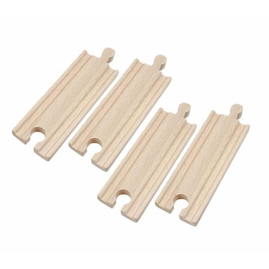 Șine de cale ferată - set de 4 bucăți 11 cm