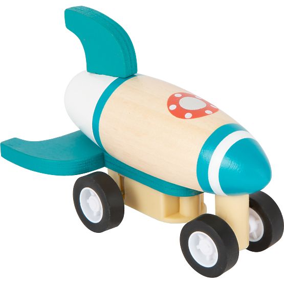 small foot Avioane din lemn cu mecanism de întindere 3 buc.