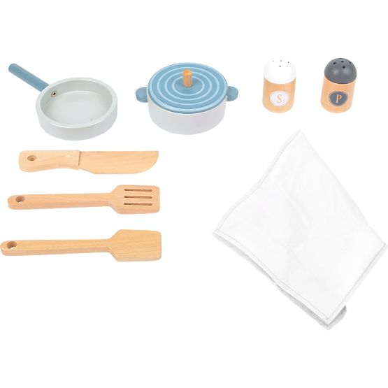 small foot Bucătărie din lemn Gourmet roz