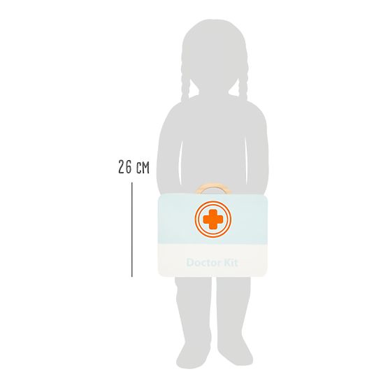 Small Foot Carcasă de medic pentru copii pentru stomatologi mici 2 în 1