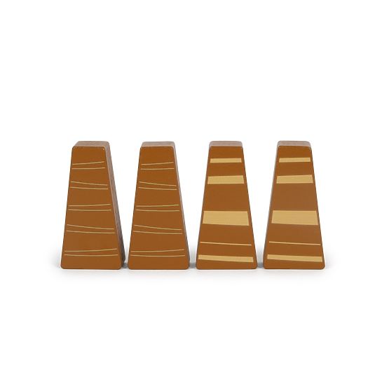 Small Foot Cuburi din Lemn Dino