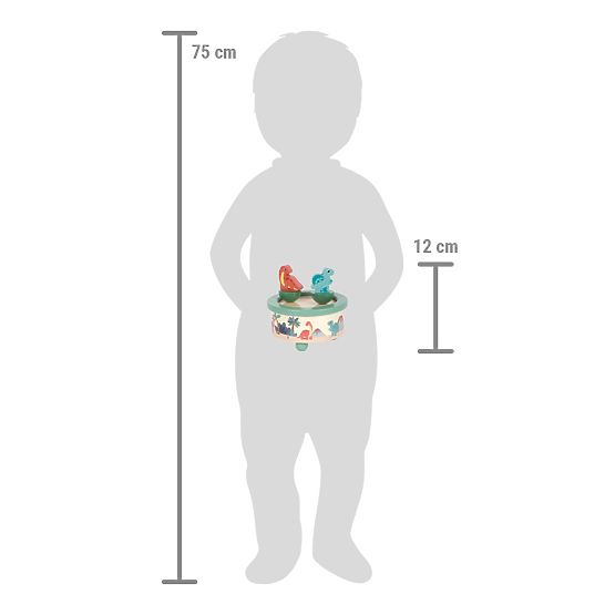 small foot Cutie muzicală Dino