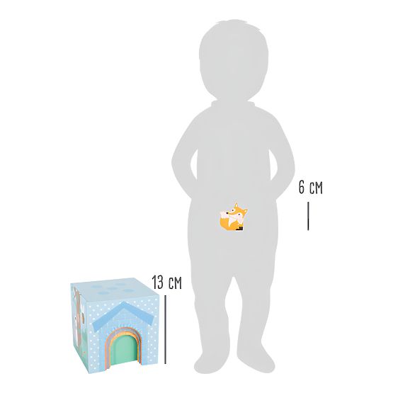 Small Foot Folding turn pastel cu animale