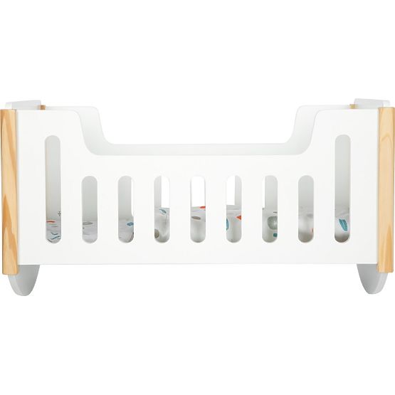 small foot Leagăn de lemn pentru păpuși Little Button