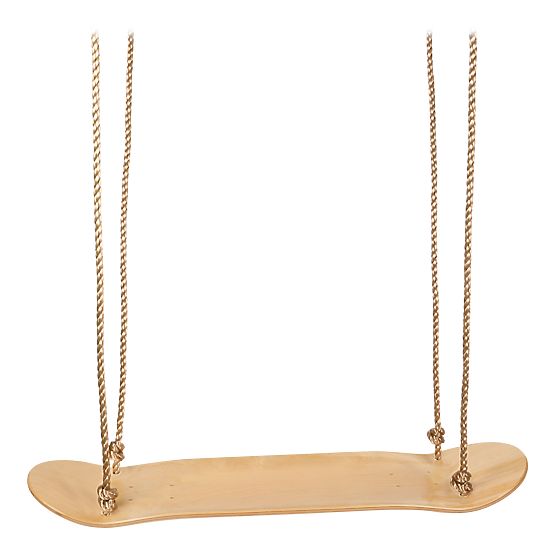 small foot Leagăn din lemn Skateboard