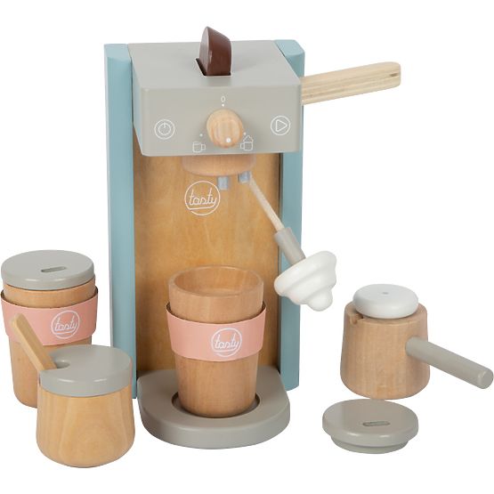 small foot Mașină de cafea cu accesorii Tasty