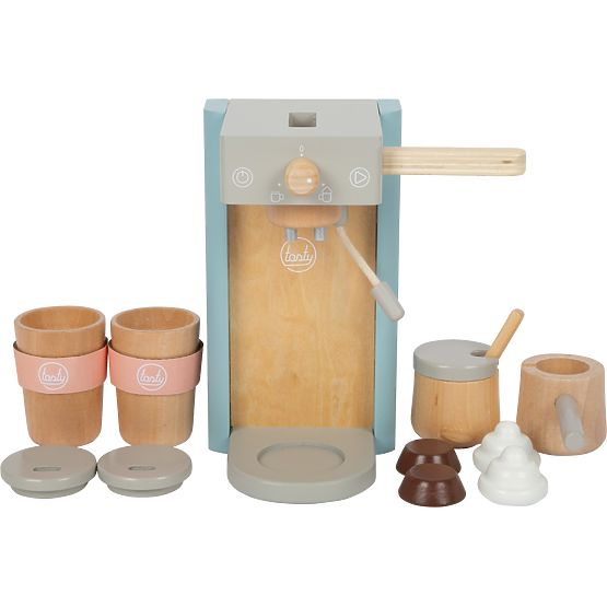 small foot Mașină de cafea cu accesorii Tasty