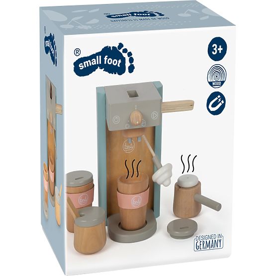 small foot Mașină de cafea cu accesorii Tasty