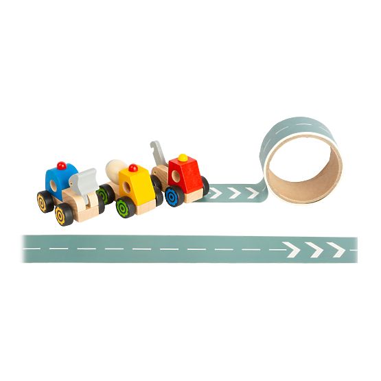 small foot Mașină de construcții cu drum 1 buc