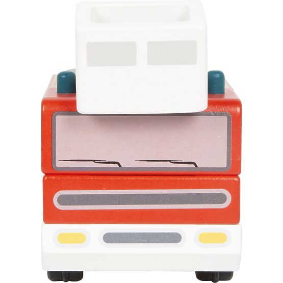 small foot Mașină de pompieri cu scară rotativă