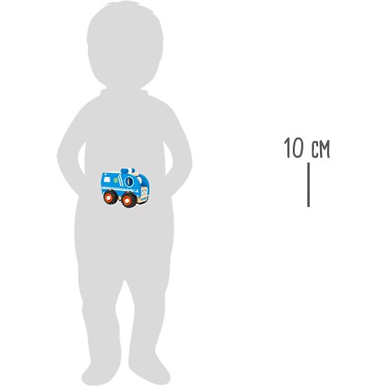 small foot Mașinuță de poliție din lemn