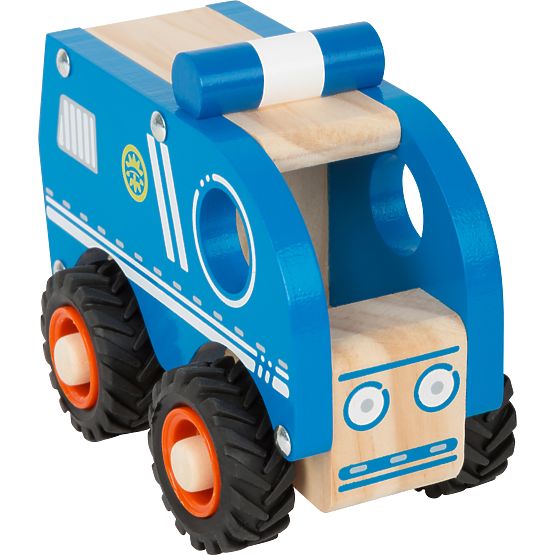 small foot Mașinuță de poliție din lemn