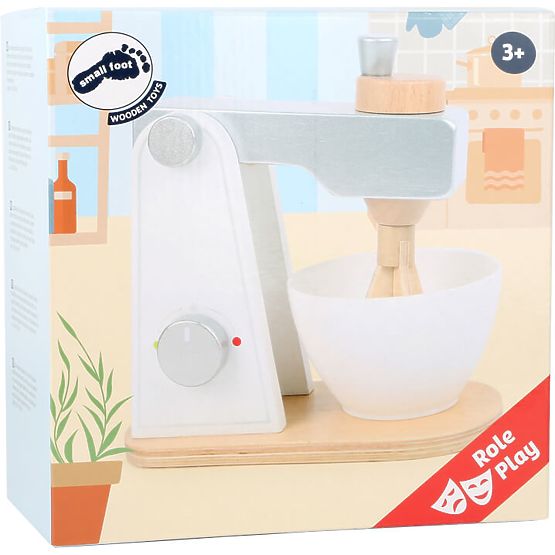 small foot Mixer de bucătărie din lemn