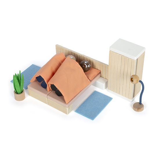 Small Foot Mobilier pentru căsuța de păpuși - dormitor