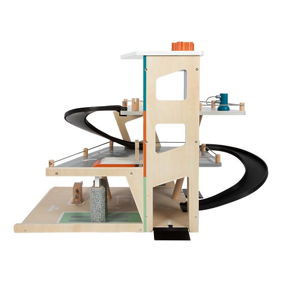 small foot Parcare de curse din lemn