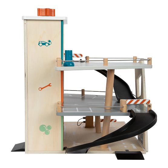 small foot Parcare de curse din lemn