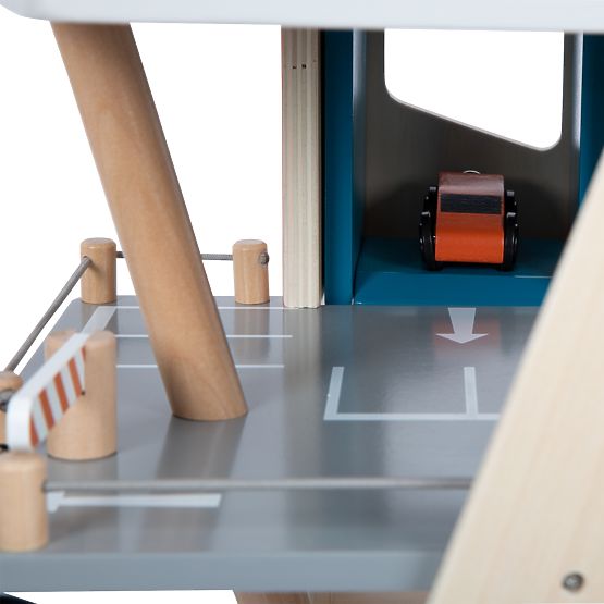 small foot Parcare de curse din lemn