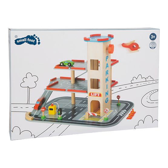 small foot Parcare din lemn coborâre rapidă