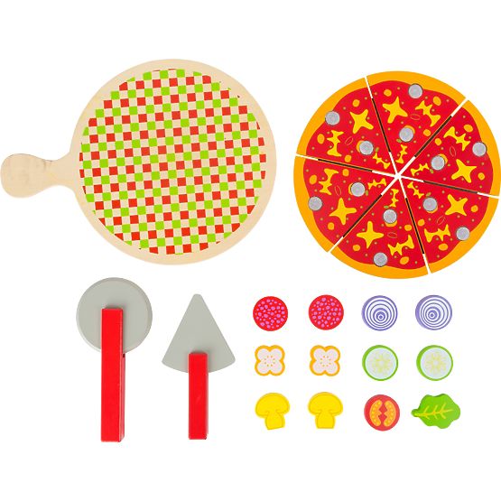 small foot Pizza cu accesorii