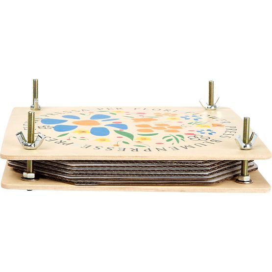 Small Foot Presă de flori din lemn