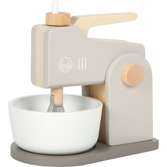 small foot Robot de bucătărie din lemn 2 în 1 Tasty gri