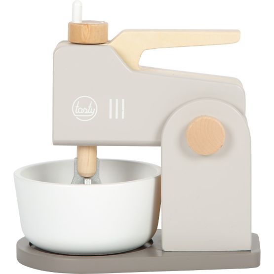 small foot Robot de bucătărie din lemn 2 în 1 Tasty gri