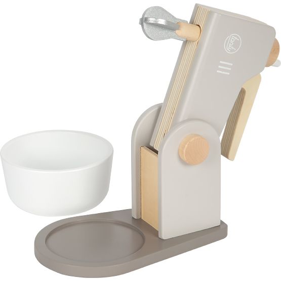 small foot Robot de bucătărie din lemn 2 în 1 Tasty gri
