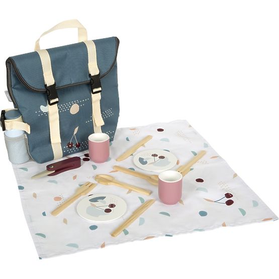 small foot Rucsac de picnic cu accesorii Tasty