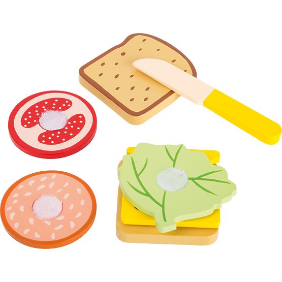 Small Foot Sandwich din lemn