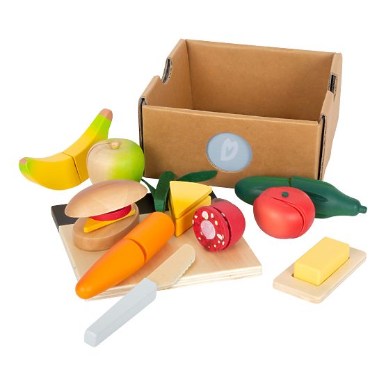 small foot Set de alimente pentru prânz de tăiat Fresh