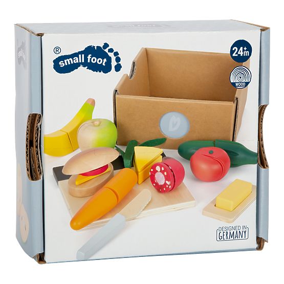 small foot Set de alimente pentru prânz de tăiat Fresh