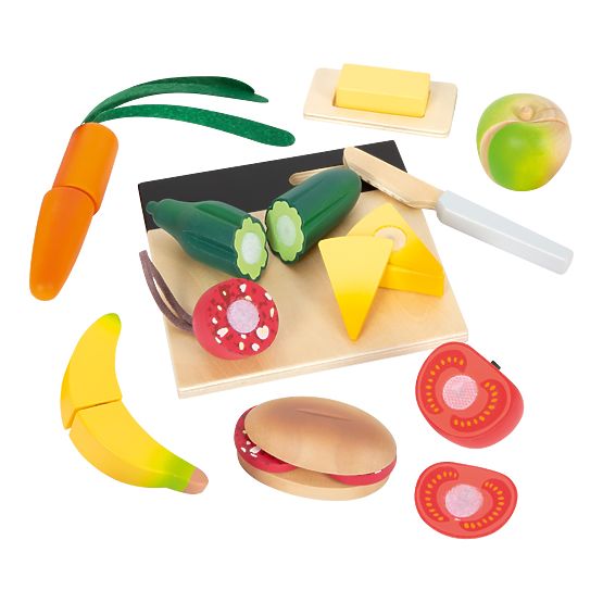 small foot Set de alimente pentru prânz de tăiat Fresh