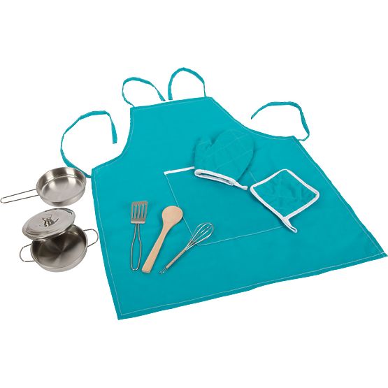 small foot Set de gătit cu șorț