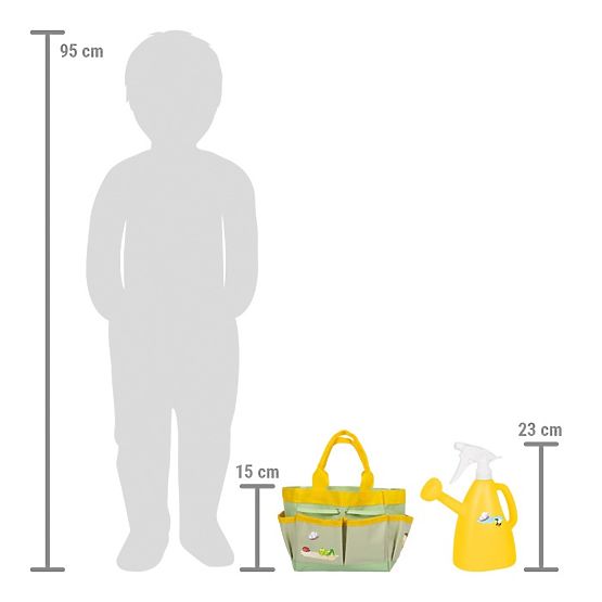 small foot Set de unelte de grădină în geantă Tiny Garden